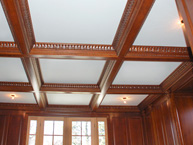 Library Ceiling Beam Detail