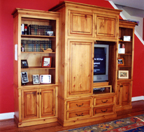 knotty pine portable tv cabinet entertainment cabinet