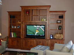 Knotty Pine TV Cabinet